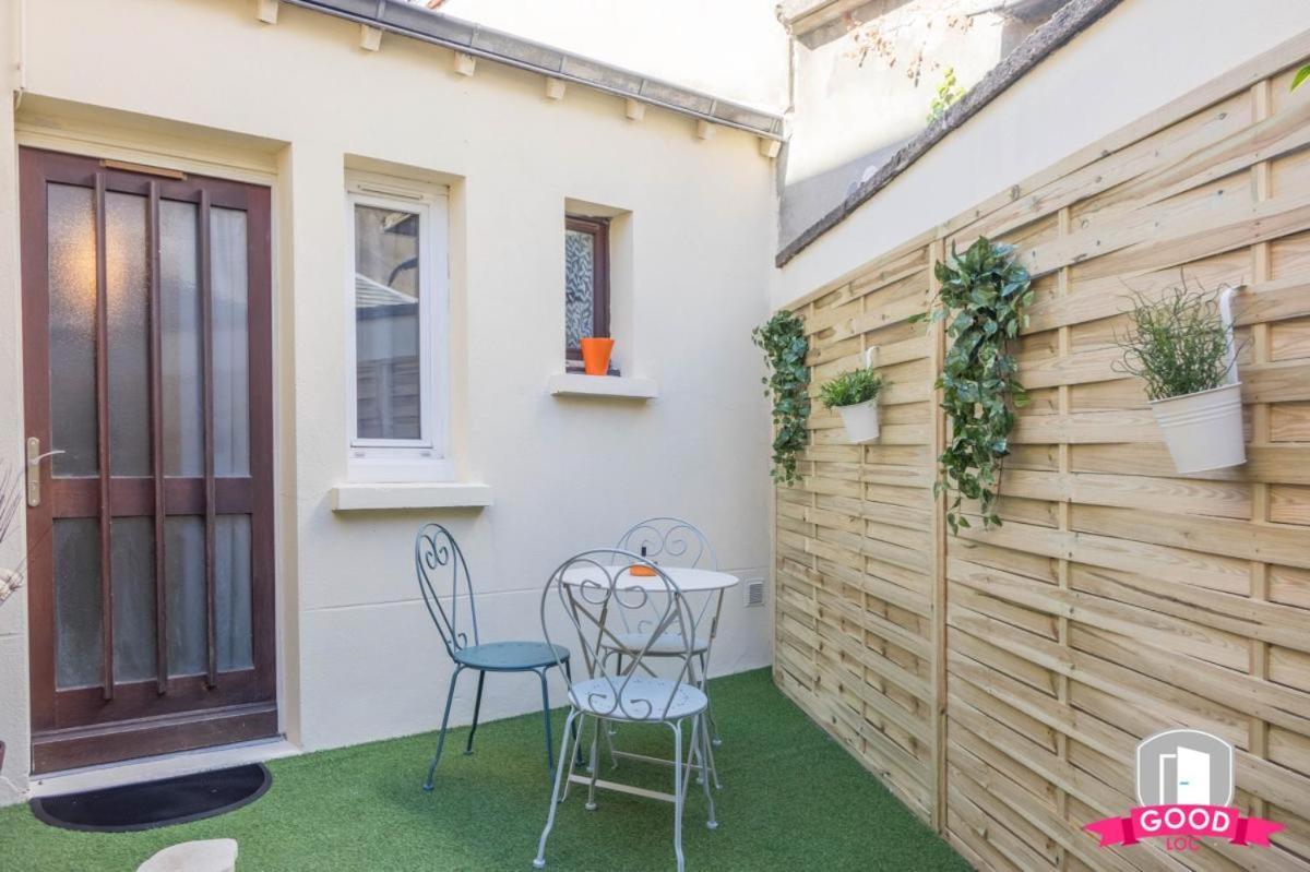 Apartamento La Coquille d'Orléans avec sa cour Exterior foto